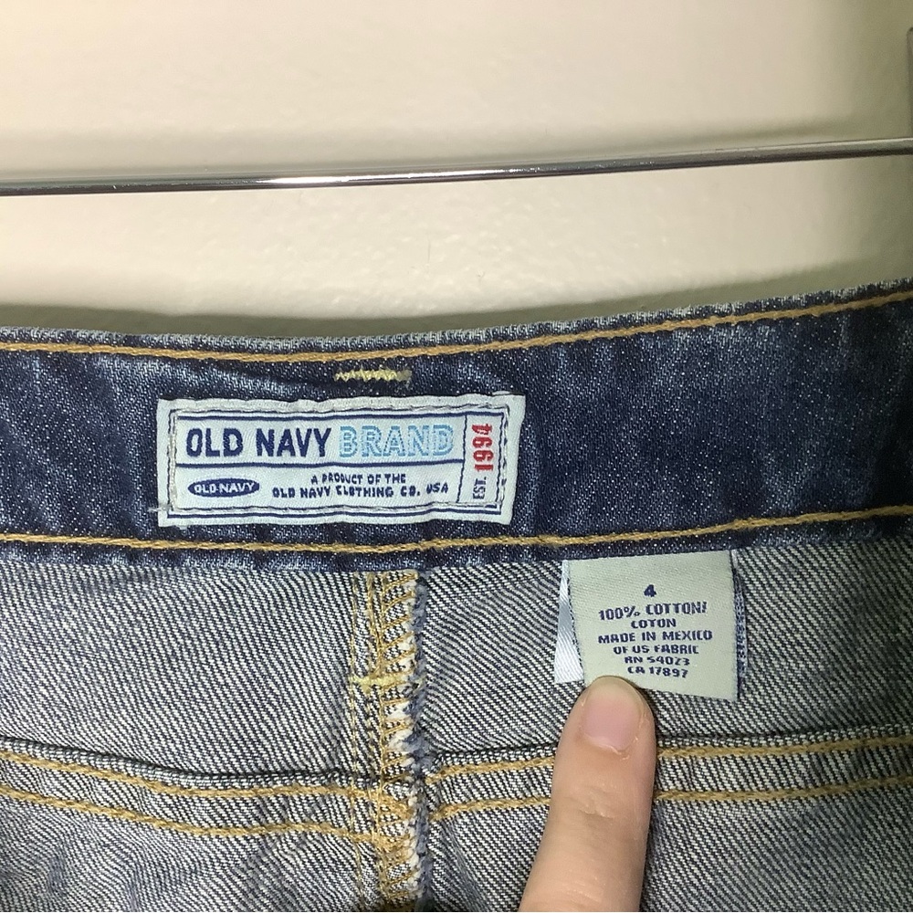 Old Navy Blue Denim Mini Skirt - Picture 4 of 5